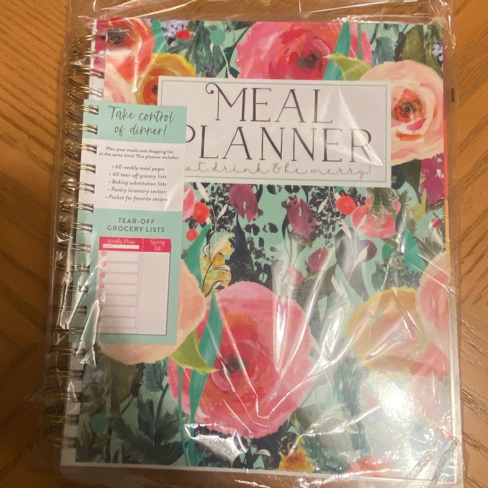 Meal planner book